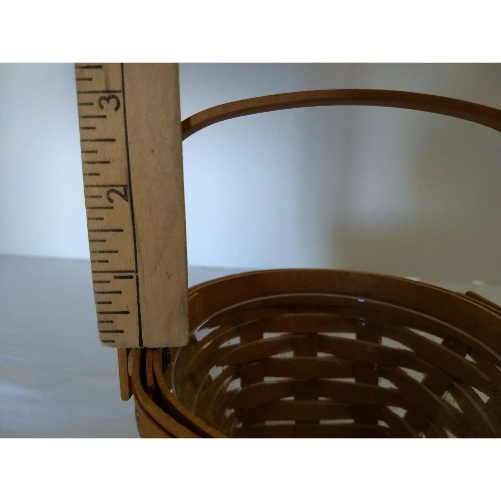 LONGABERGER‎ Swing Handle 2005 Dresden Basket with Protective Liner SIGNED